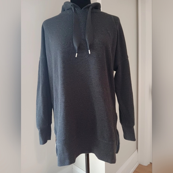 Aerie dark grey oversized hoodie! - Picture 1 of 8